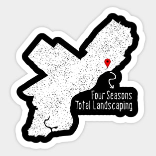 Four Seasons Total Landscaping Sticker